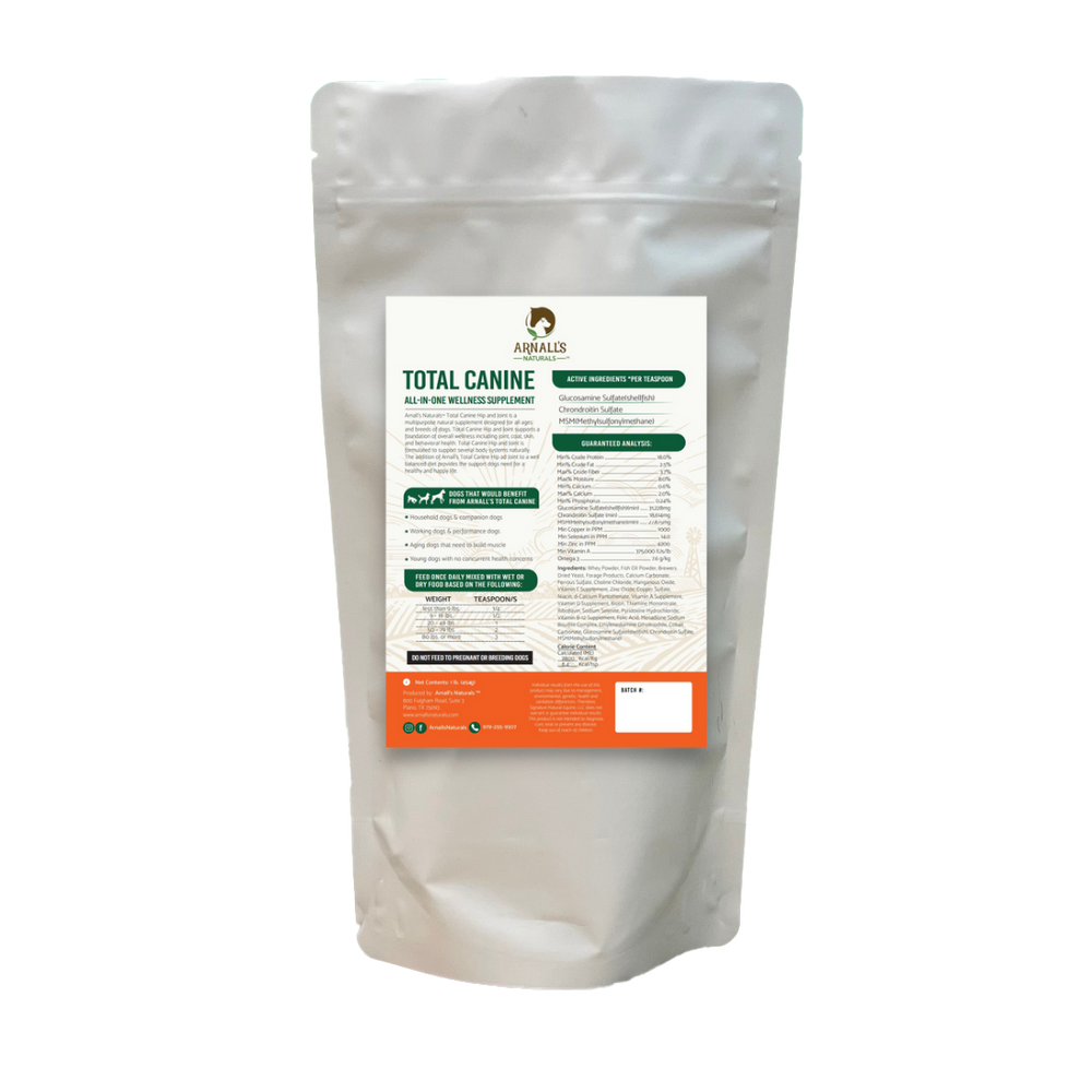 Total Canine Hip Joint Supplement Arnall's Naturals for Dog